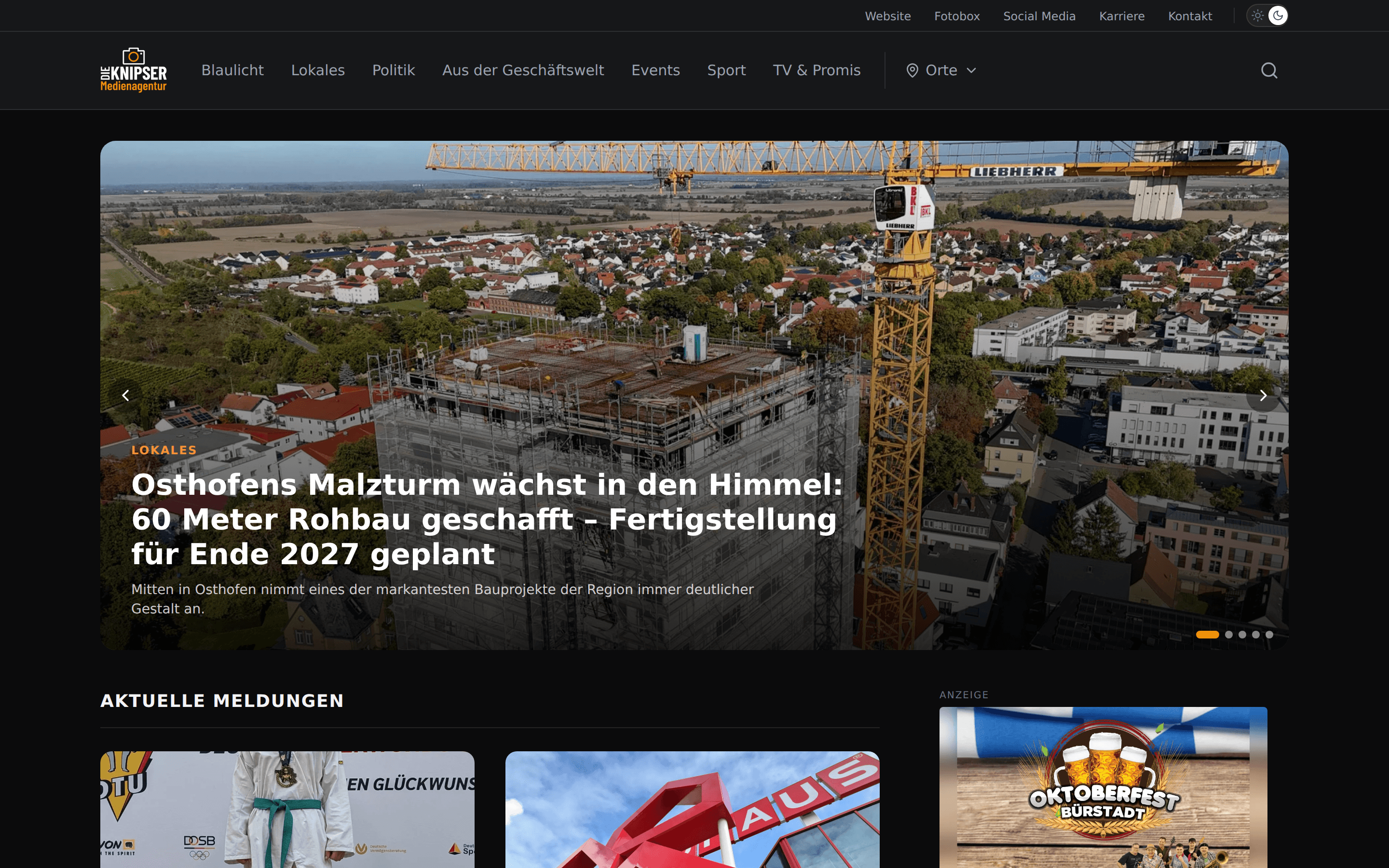 Die Knipser: neue Website